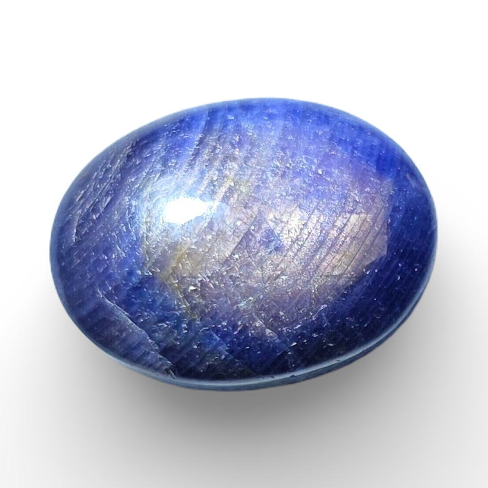 Natural blue sapphire star