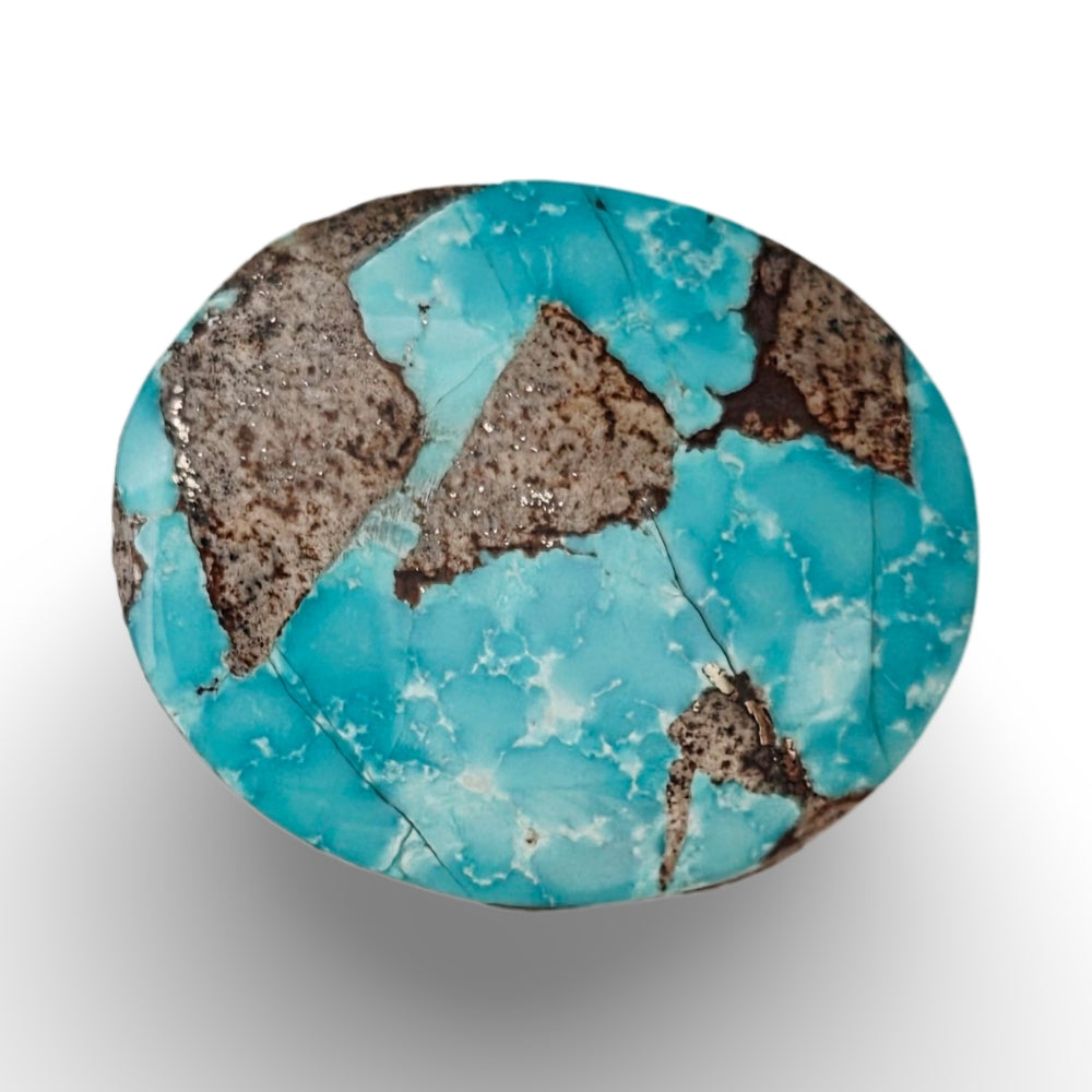 Pyrite feroza turquoise