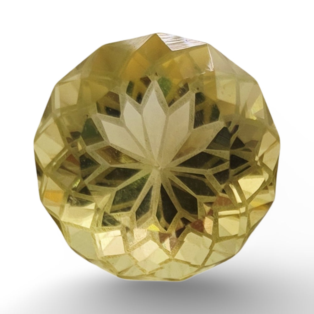 Natural Citrine flower cutting 10.75 carat