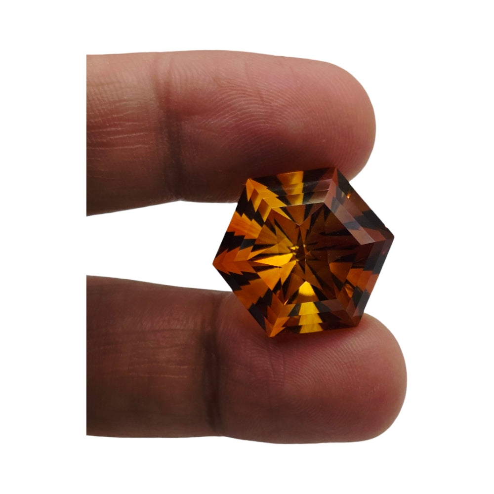 Natural Citrine – 32 Carat Fancy Cut