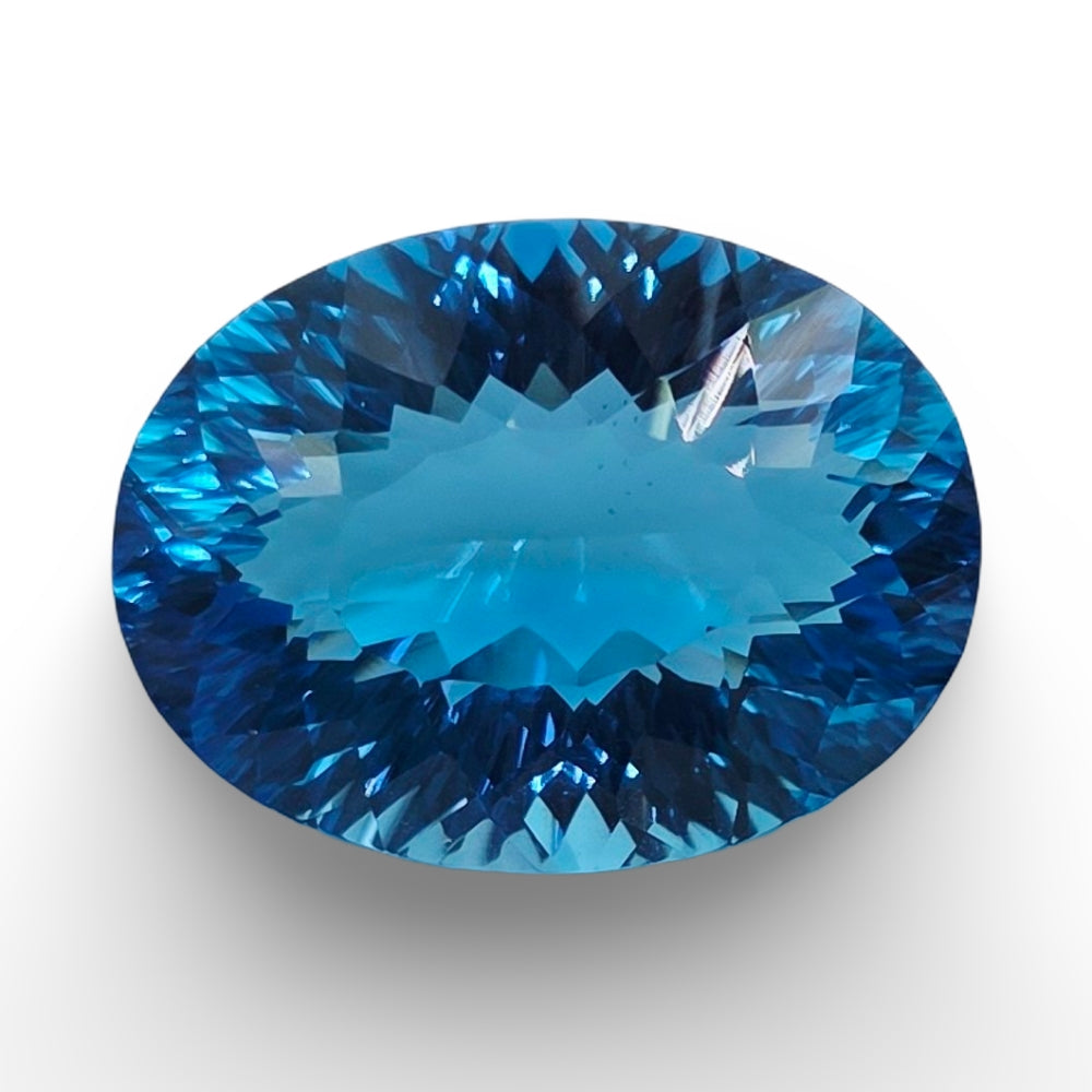 Swiss Blue Topaz (Laser Cut) 27.85 carat
