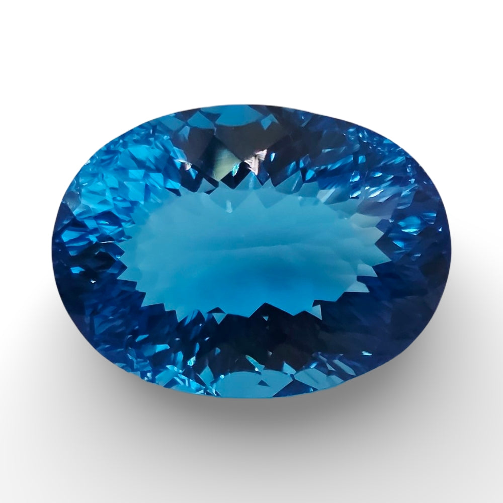 Swiss Blue Topaz (Laser Cut) 22.35 carat
