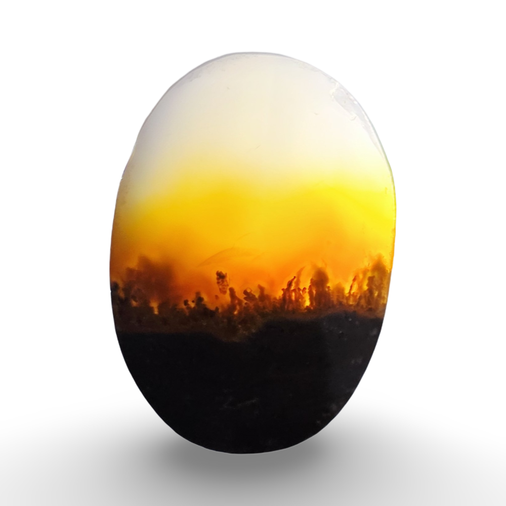 (العقيق اليماني الوردي)
Yemeni Flower Aqeeq 3.74 gram