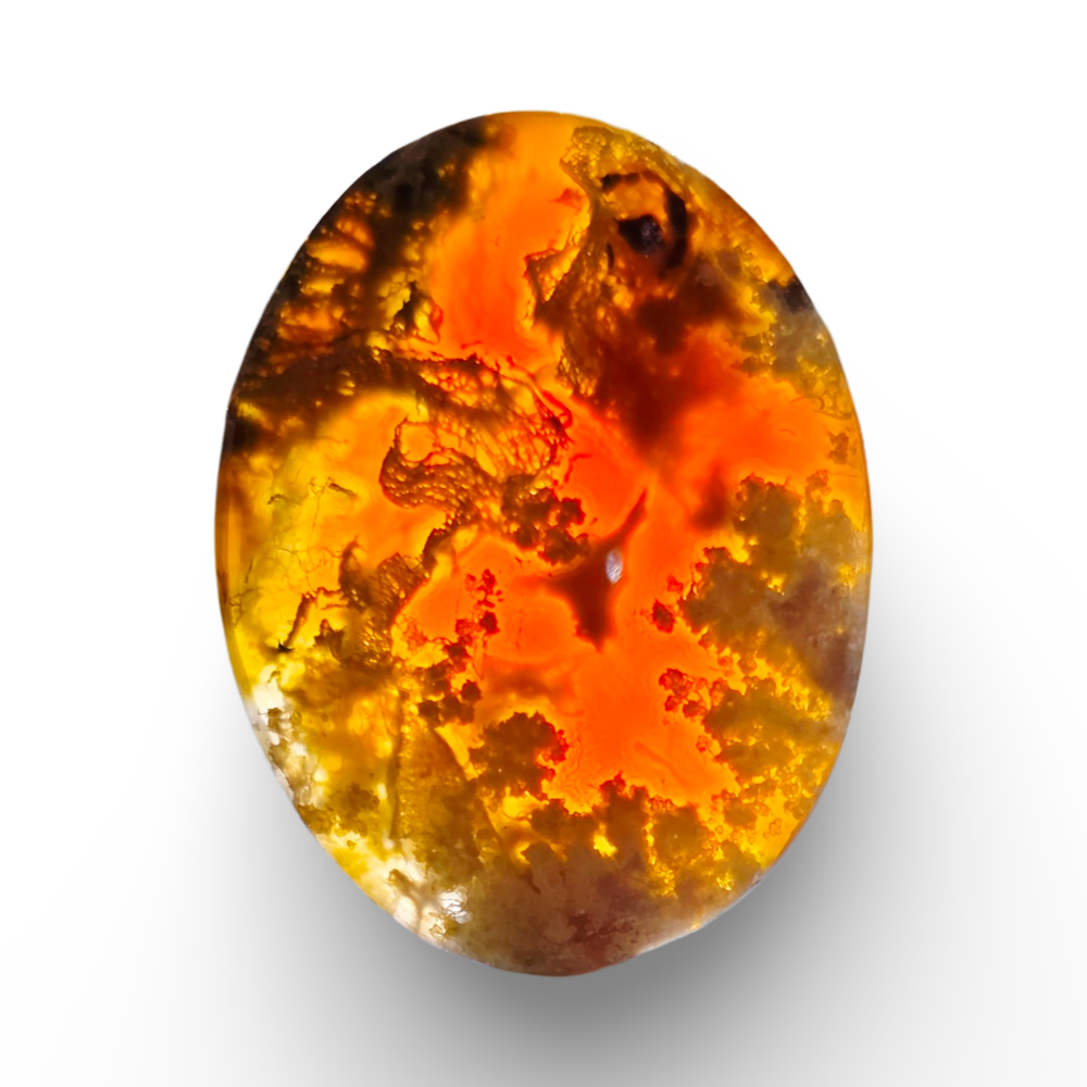 (العقيق اليماني الوردي)
Yemeni Flower Aqeeq 2.90 gram