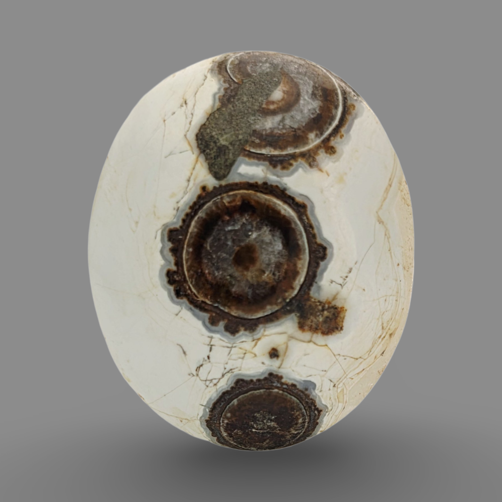 العقيق الداودي اليماني الطبيعي
Natural Yemeni Dawoodi Eye Agate 6.93 gram