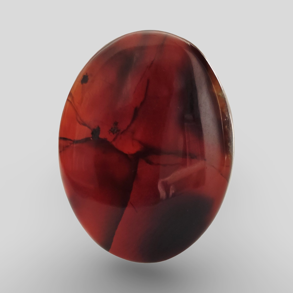 العقيق اليماني الطبيعي الكبدي
Natural Liver Yemeni Aqeeq 4.64 gram