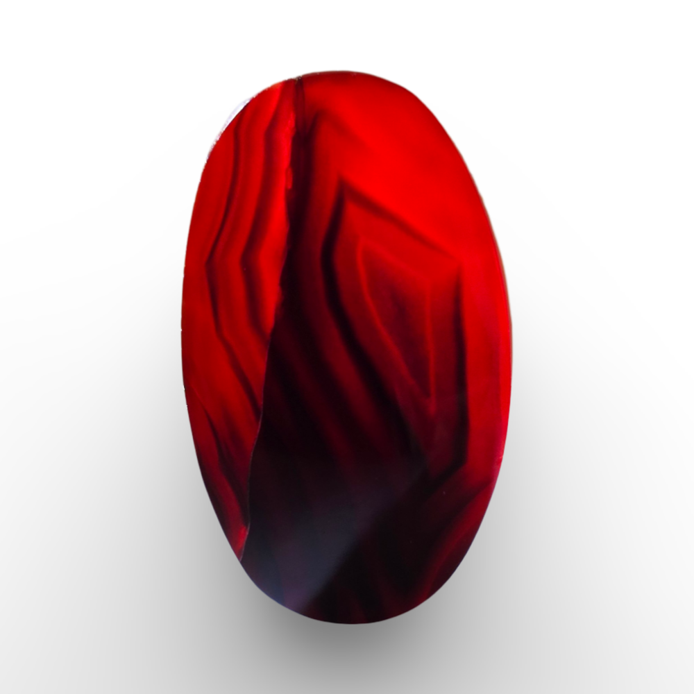 العقيق اليماني الطبيعي الكبدي
Natural Liver Yemeni Aqeeq 1.91 gram