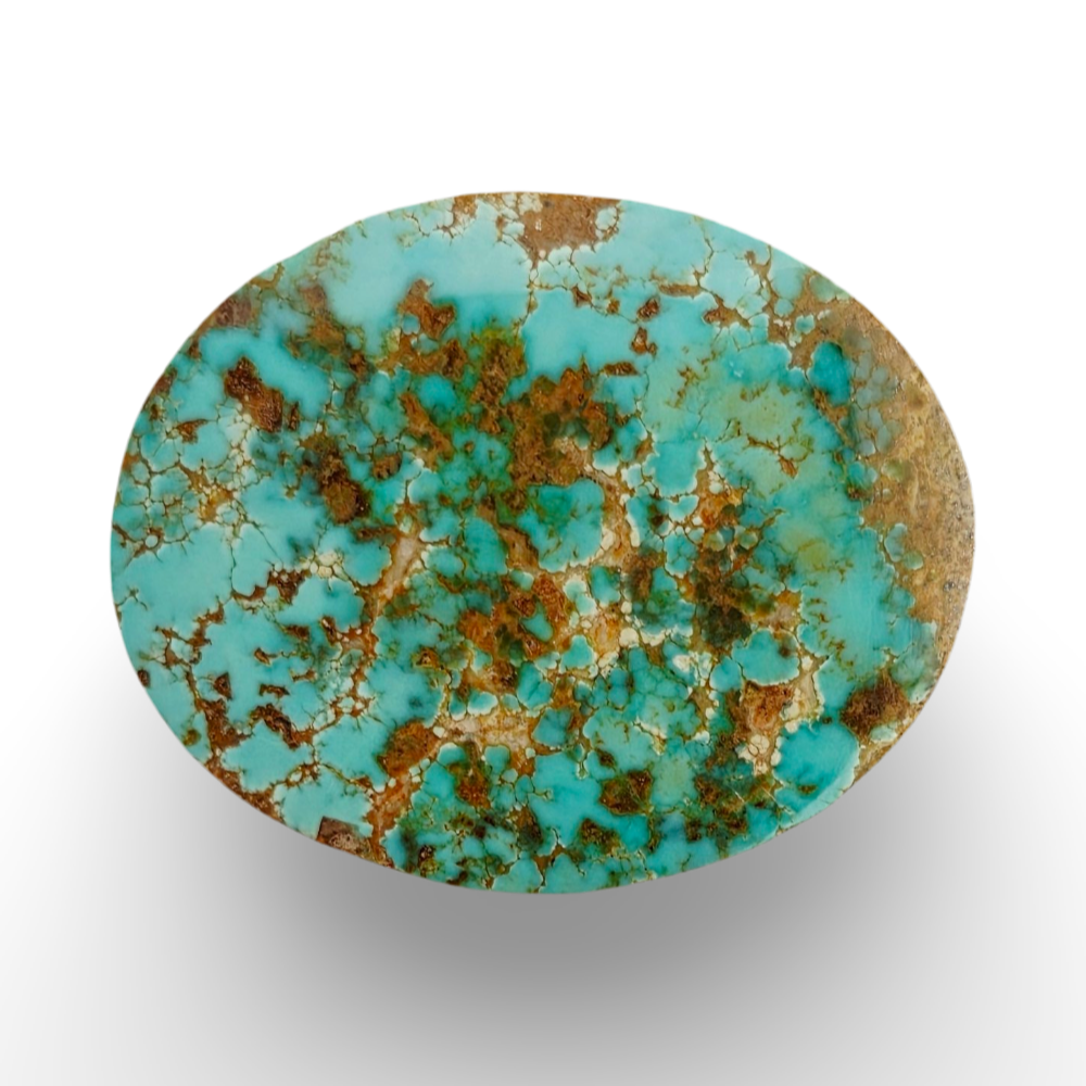 Light Blue-Green Natural Nishapuri Turquoise (Feroza) 3.51 gram