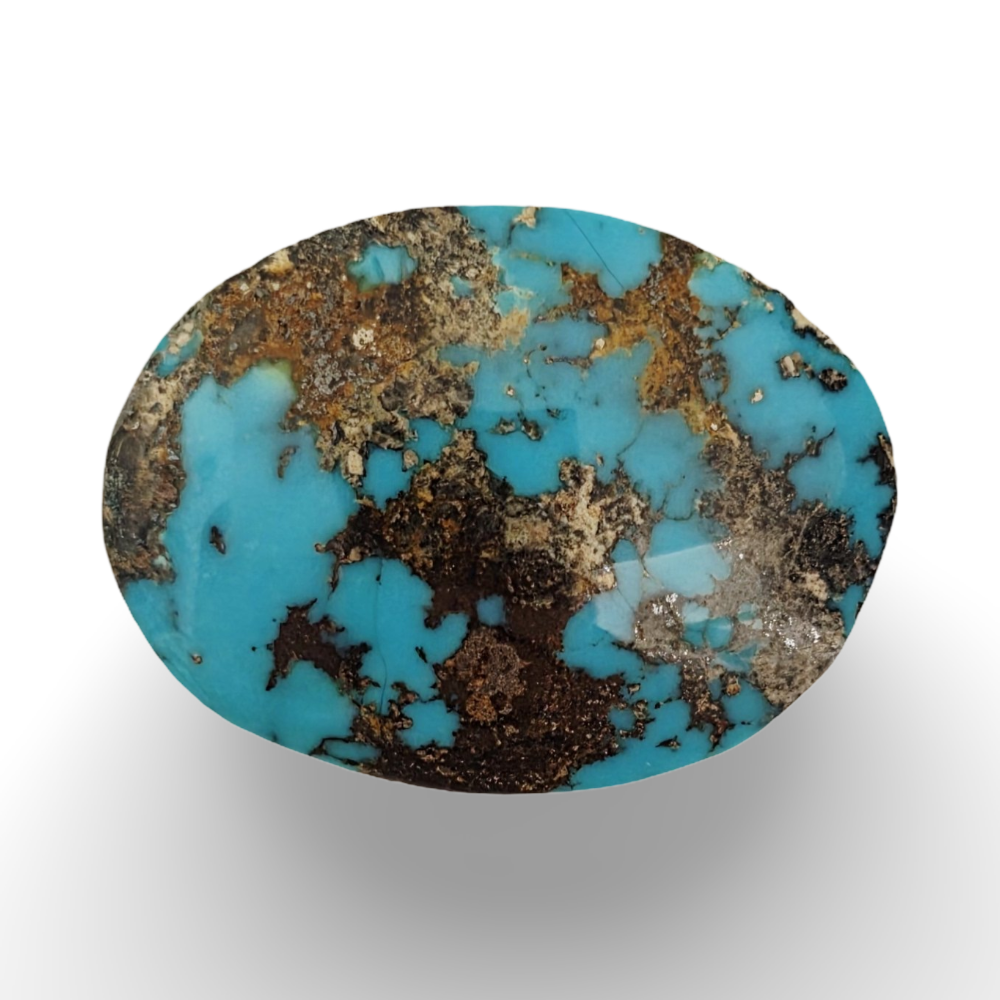 Natural Blue Turquoise Nishapuri feroza 3.32 gram