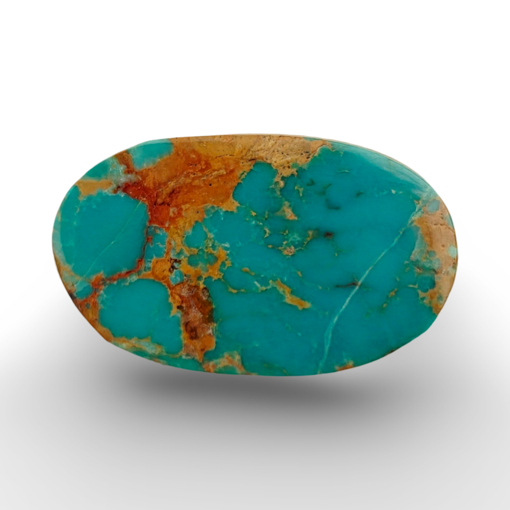 Green Natural Nishapuri Turquoise (Feroza) 3.95 gram