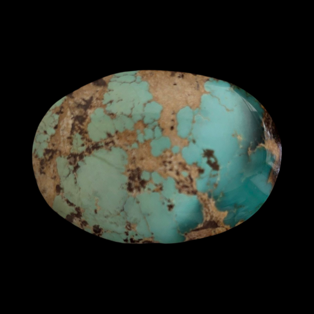 Light Blue-Green Natural Nishapuri Turquoise (Feroza) 4.69 gram