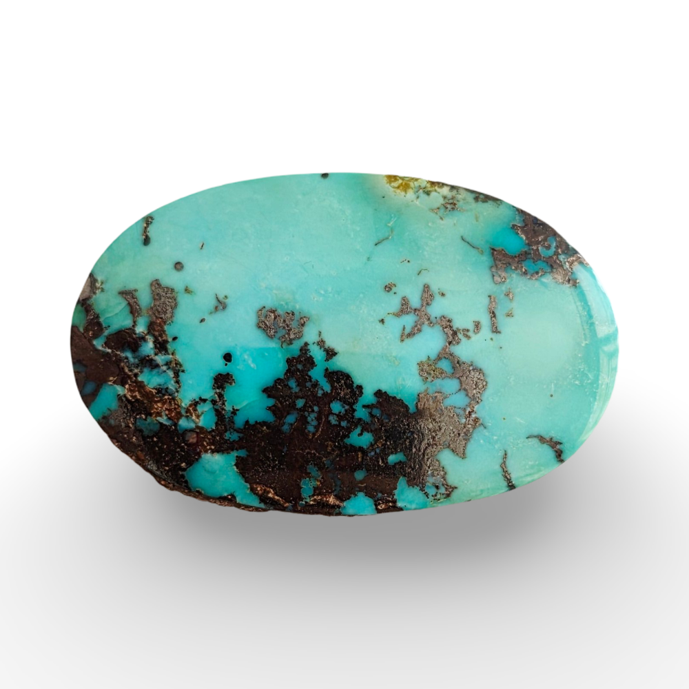 Light Blue-Green Natural Nishapuri Turquoise (Feroza) 6.29 gram