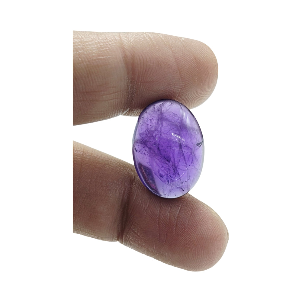 Natural amethyst cabochon 20.40 carat