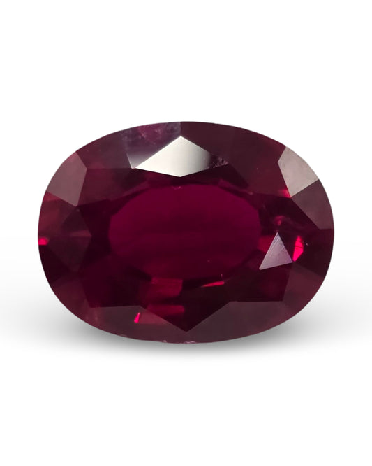 synthetic stone ruby colour