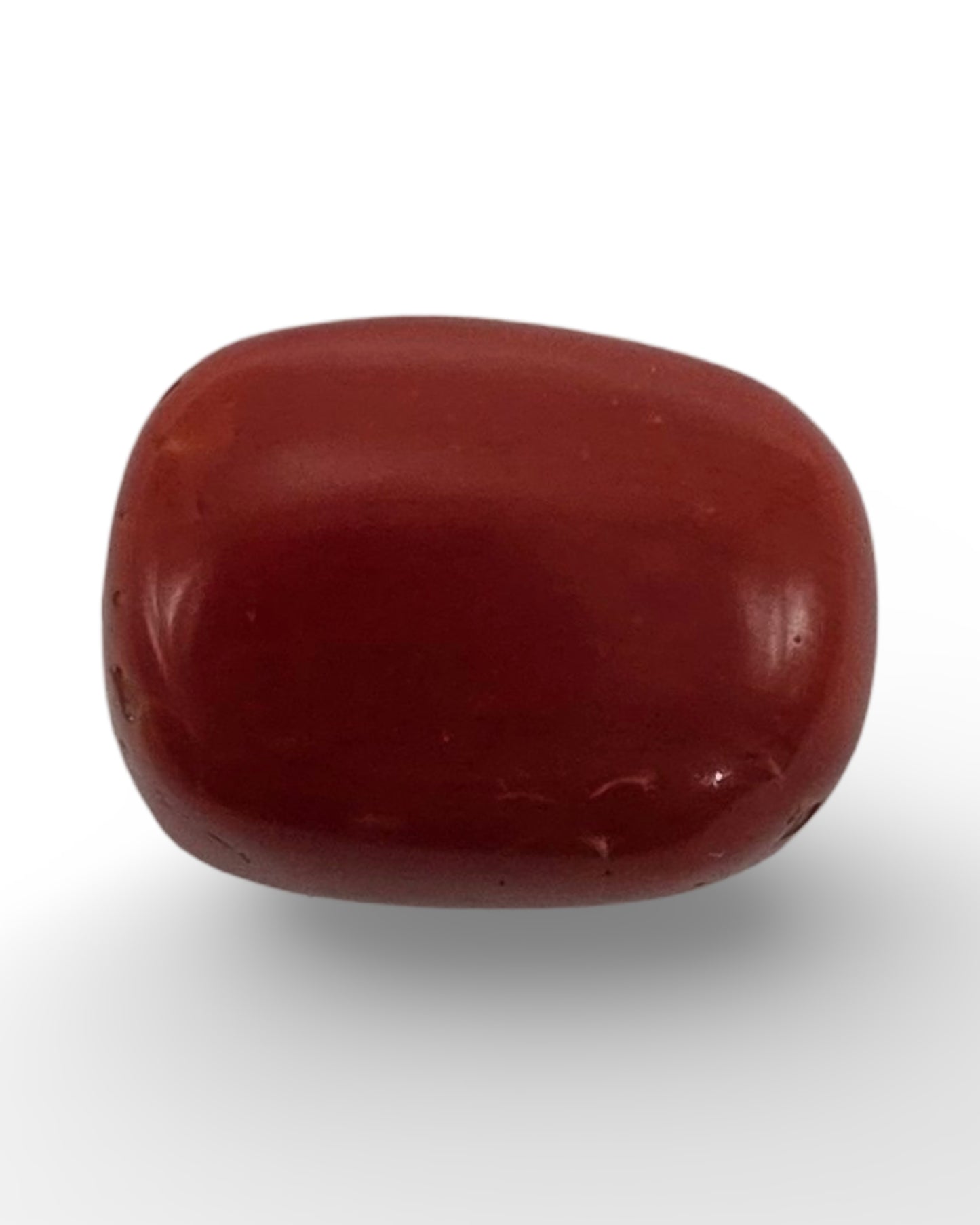 Red Coral For Sale In Oval Cabochon Stone