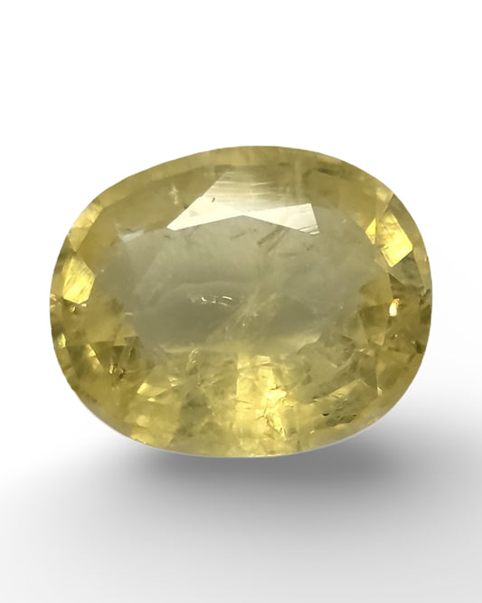 Yellow sapphire (pukhraj)