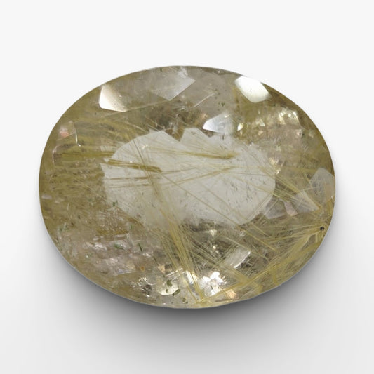 Gold rutile quartz