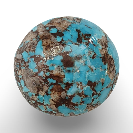 Pyrite feroza turquoise