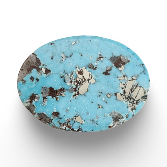 Pyrite feroza turquoise
