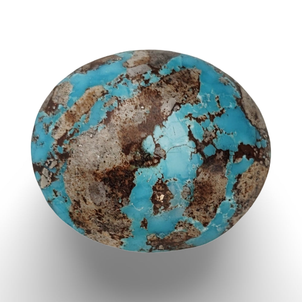 Pyrite feroza turquoise
