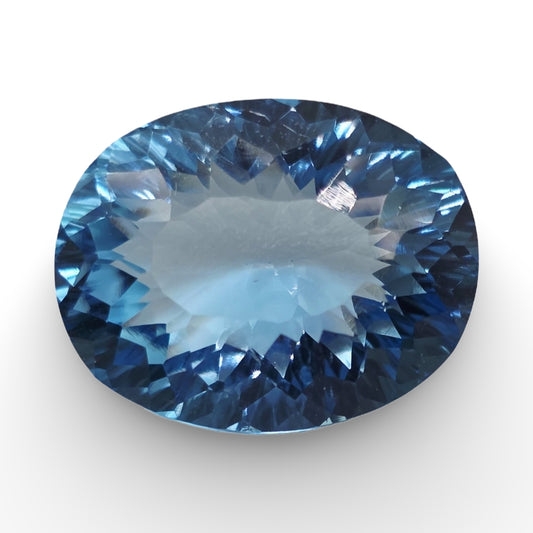Swiss Blue Topaz (Laser Cut) 14.80 carat