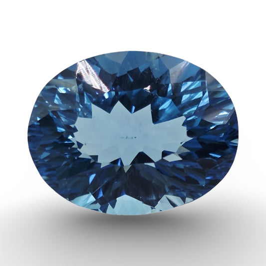 Swiss Blue Topaz (Laser Cut) 12.05 carat