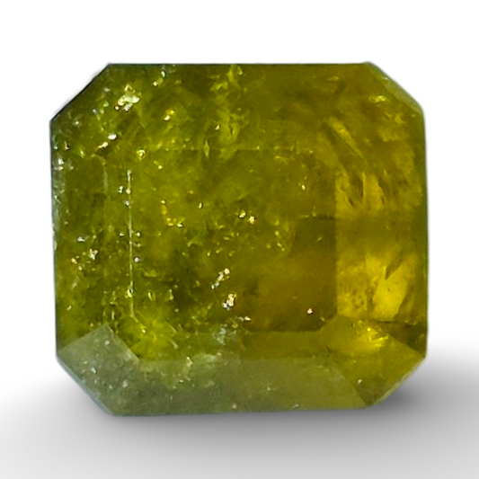 Yellow Green Garnet 7.30 carat