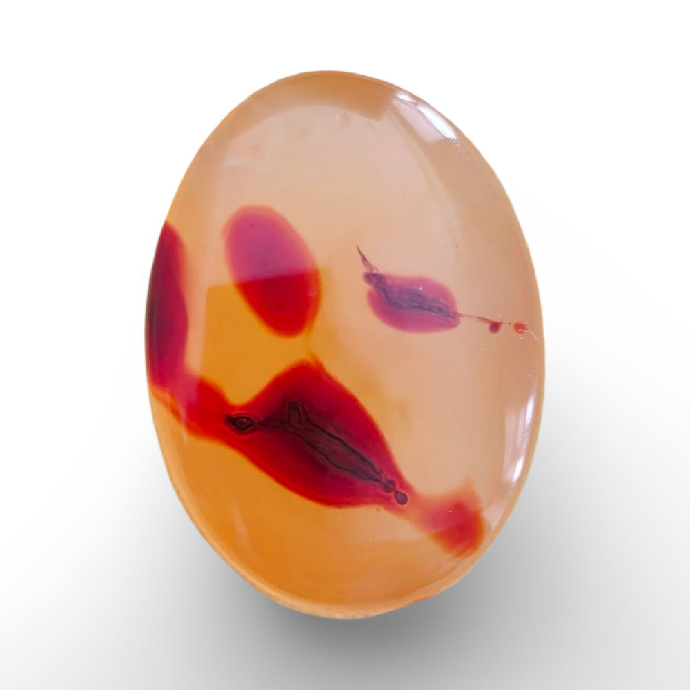 Yemeni Agate (عقیق یمانی برتقالي)