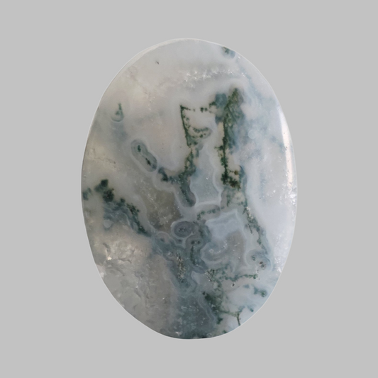 (العقيق الطحلبي) 
 Moss Yemeni Agate 2.40 gram