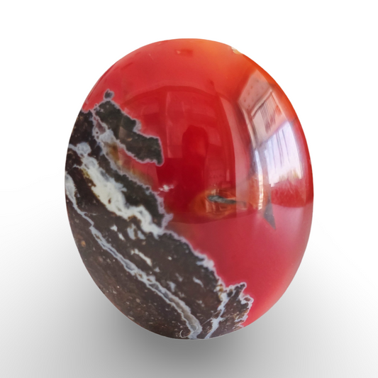 (عقيق يماني خريطة كبدية)

Yemeni Liver Map Agate 7.11 gram