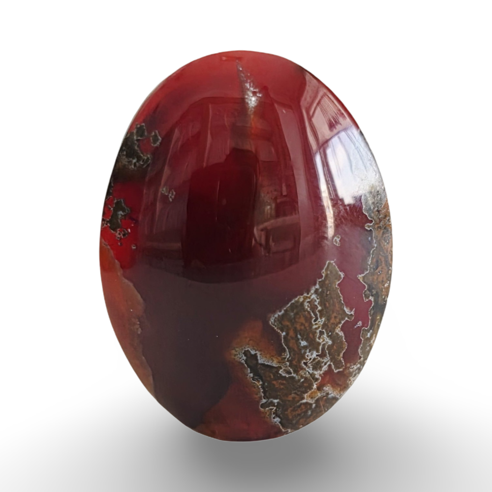 (عقيق يماني خريطة كبدية)

Yemeni Liver Map Agate 5.06 gram