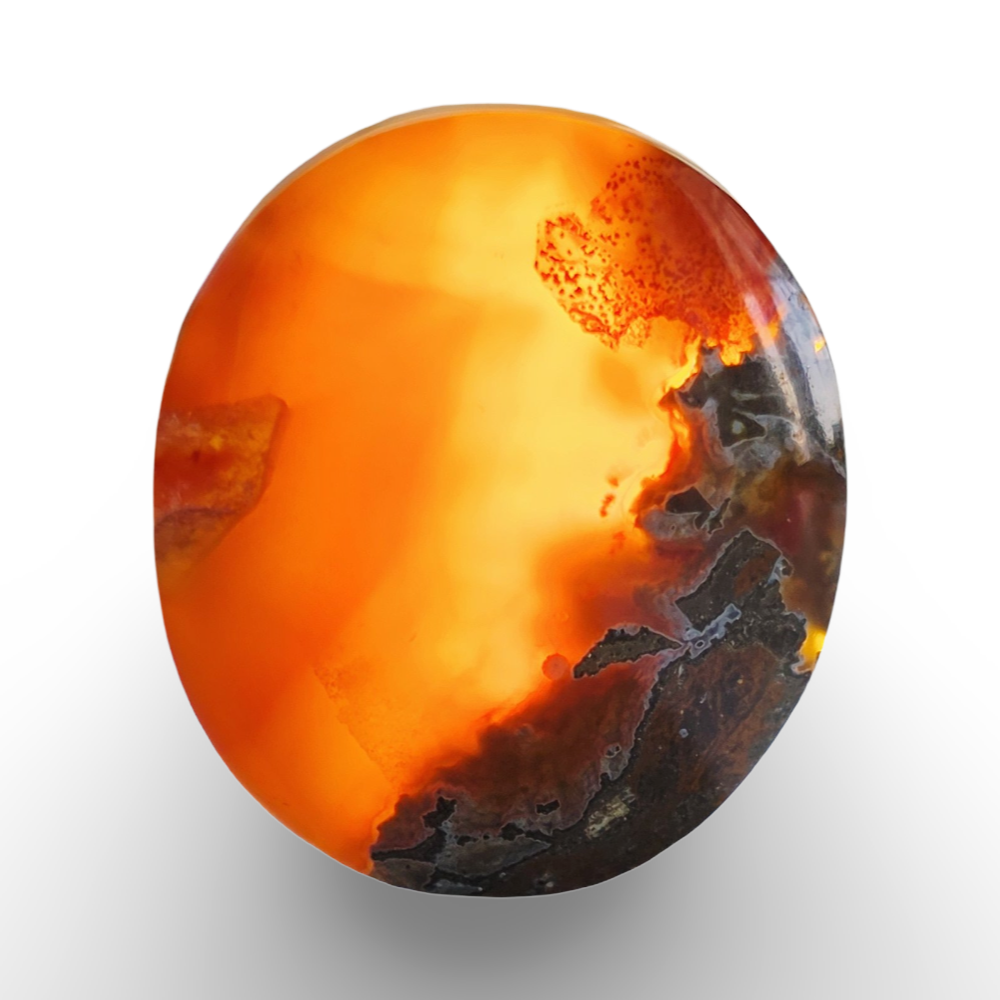 (عقيق يماني خريطة كبدية)

Yemeni Liver Map Agate 5.92 gram