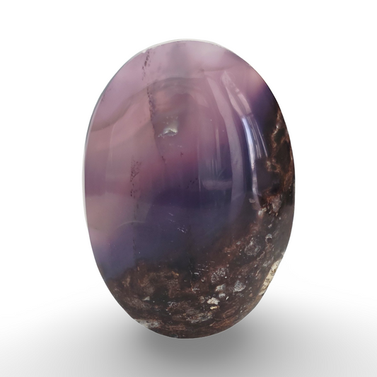 (عقيق يماني خريطة بنفسجي)

 Purple Map Yemeni Agate 5.67 gram