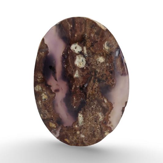 (عقيق يماني خريطة بنفسجي)

 Purple Map Yemeni Agate 4.83 gram