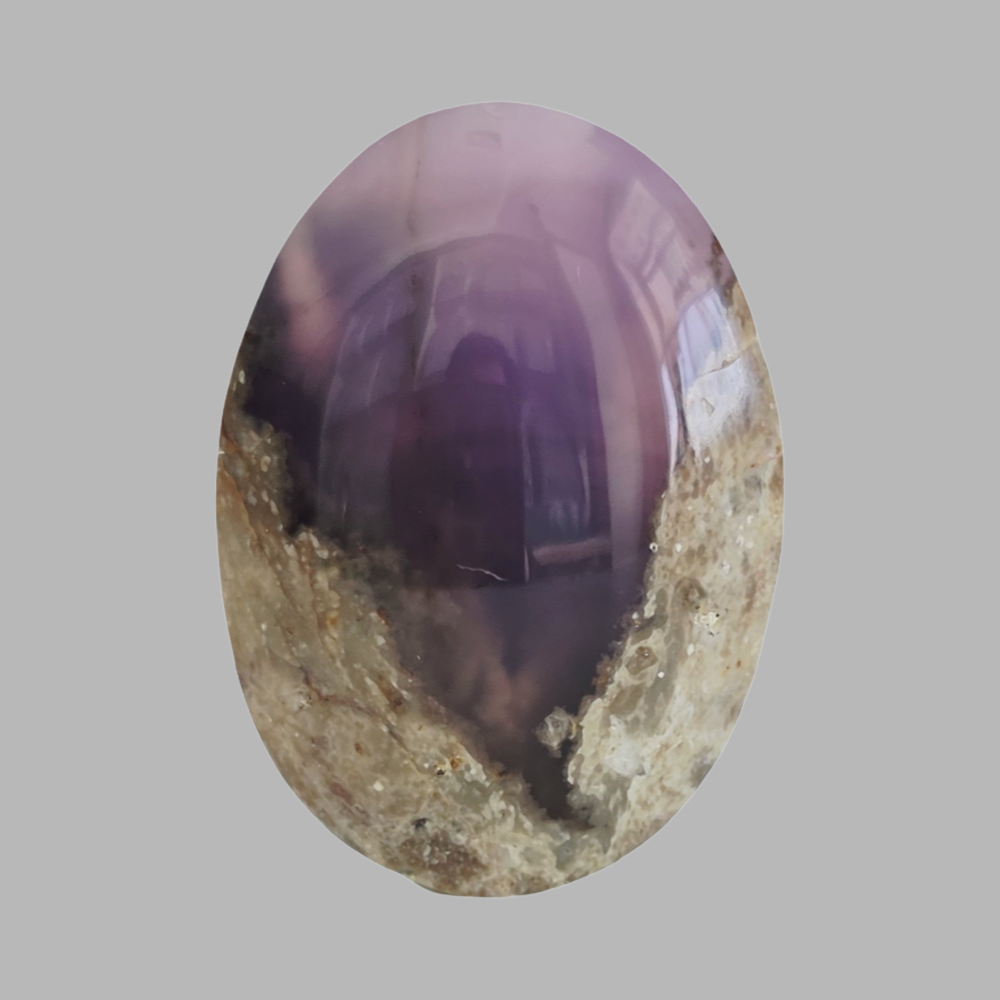 (عقيق يماني خريطة بنفسجي)

 Purple Map Yemeni Agate 3.09 gram