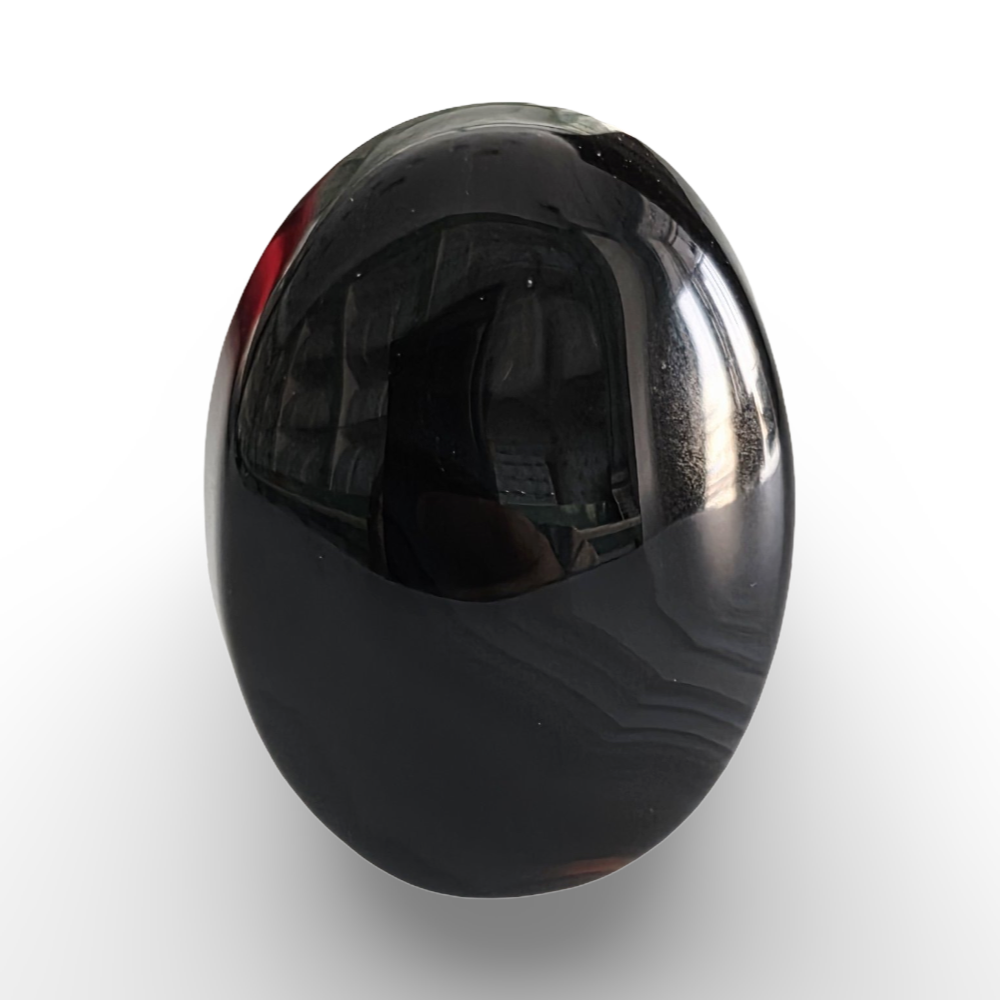 (عقيق اليماني الأسود)

Rare Black Yemeni Agate 6.04 gram