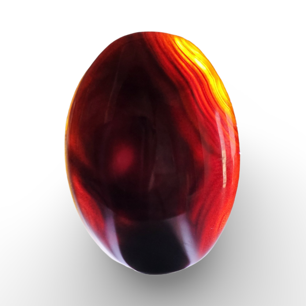 (عقيق اليماني الأسود)

Rare Black Yemeni Agate 6.11 gram