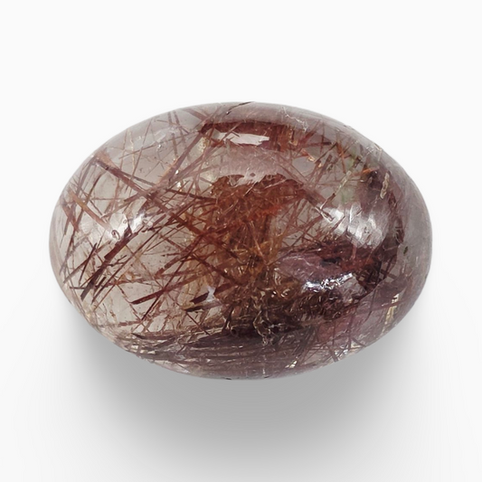 Brown Rutile Quartz cabochon 17.70 carat