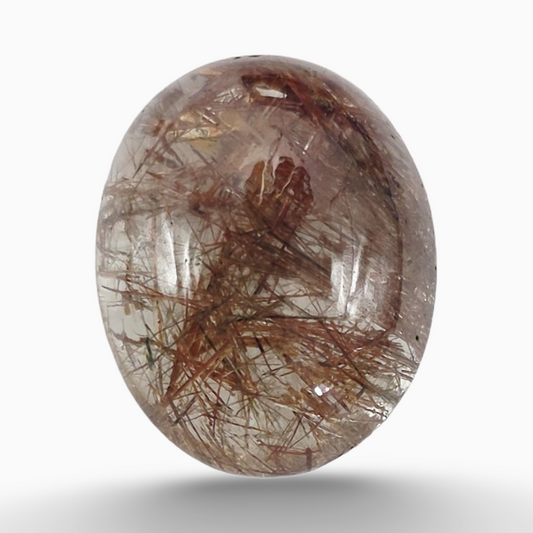 Brown Rutile Quartz cabochon 11.30 carat