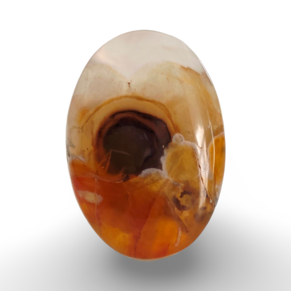 حجر عقيق المشمشي الطبيعي اليماني

Natural Yemeni Apricot Agate Stone 2.91 gram