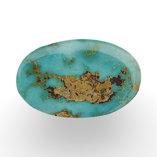 Light Blue-Green Natural Nishapuri Turquoise (Feroza) 2.78 gram