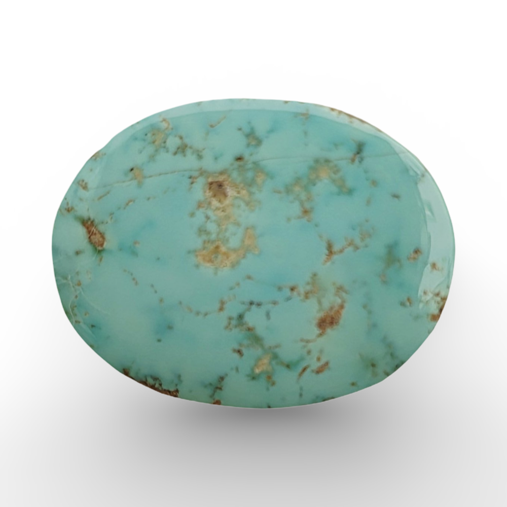 Light Blue-Green Natural Nishapuri Turquoise (Feroza) 2.40 gram
