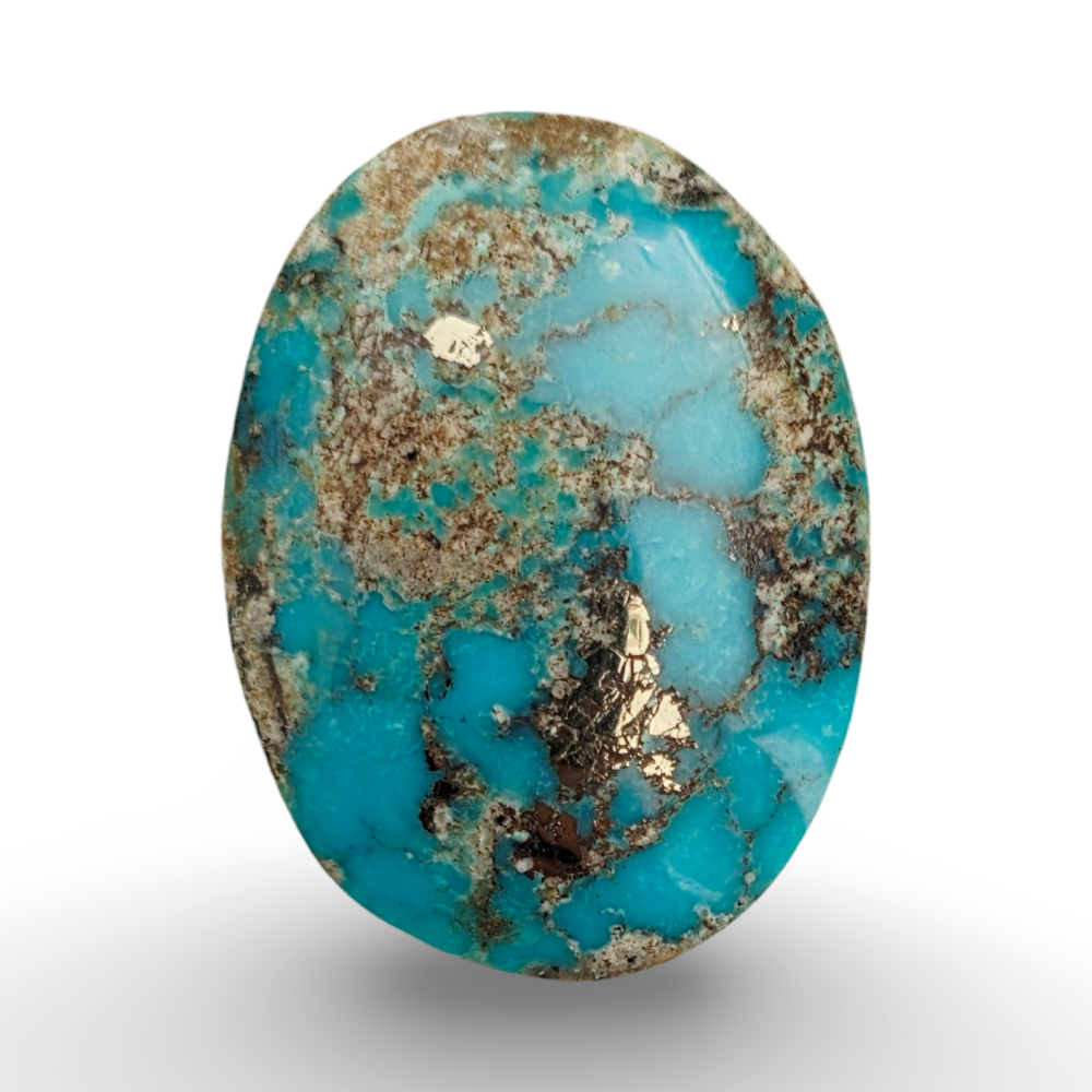 Natural Blue Turquoise Nishapuri feroza 2.77 gram