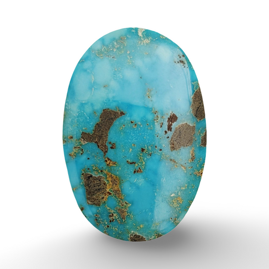 Natural Blue Turquoise Nishapuri feroza 6.12 gram