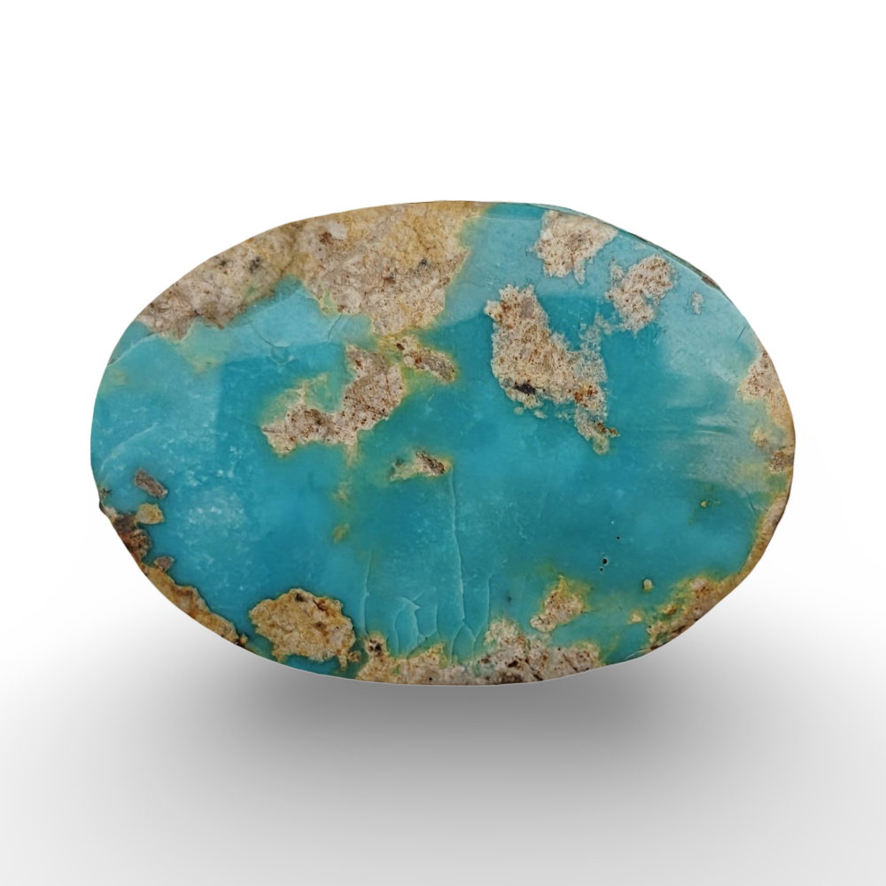 Light Blue-Green Natural Nishapuri Turquoise (Feroza) 6.02 gram
