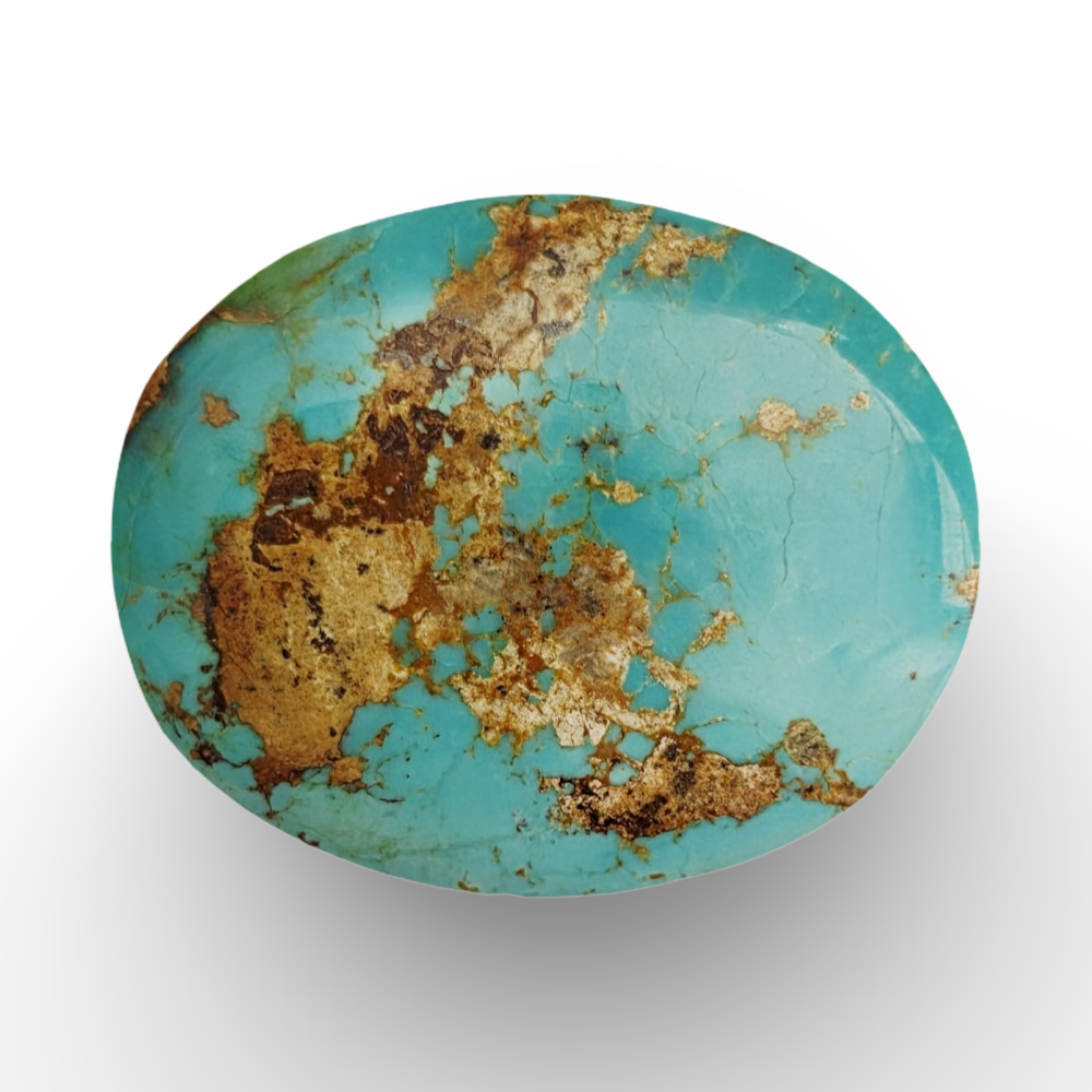 Light Green Natural Nishapuri Turquoise (Feroza) 4.19 gram