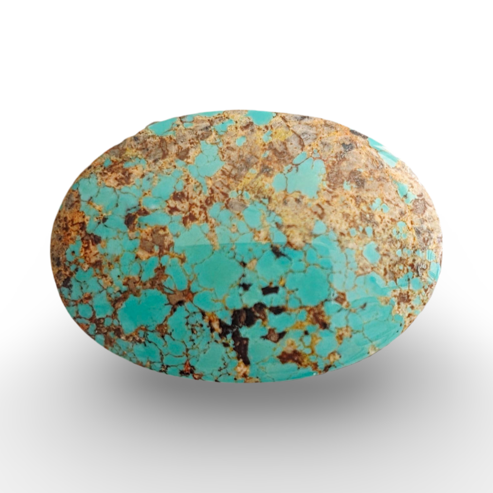Light Blue-Green Natural Nishapuri Turquoise (Feroza) 3.54 gram