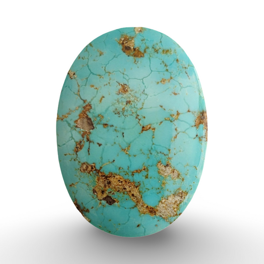 Light Blue-Green Natural Nishapuri Turquoise (Feroza) 3.95 gram