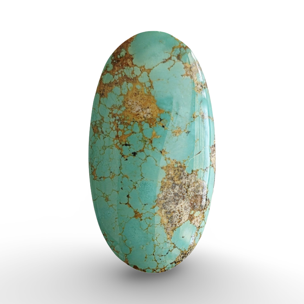 Light Blue-Green Natural Nishapuri Turquoise (Feroza) 3.68 gram