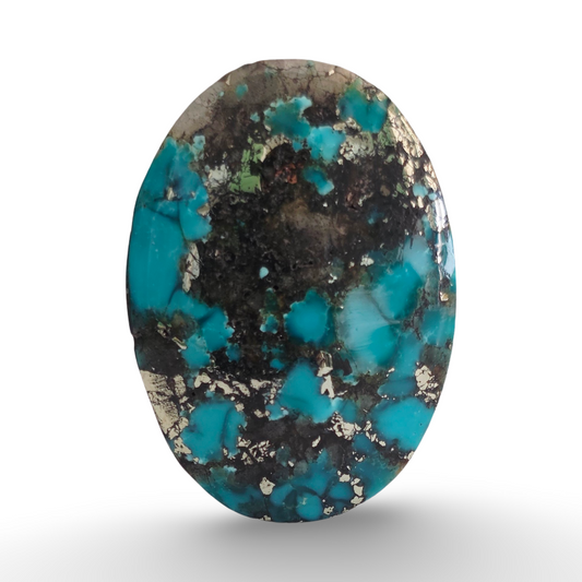 Iranian Feroza Pyrite Turquoise 8.31 gram